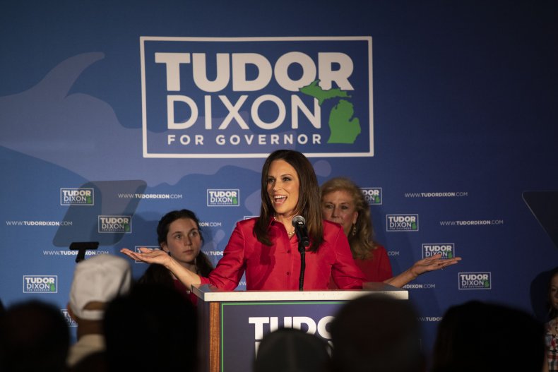 Tudor Dixon Abortion Governor Poll