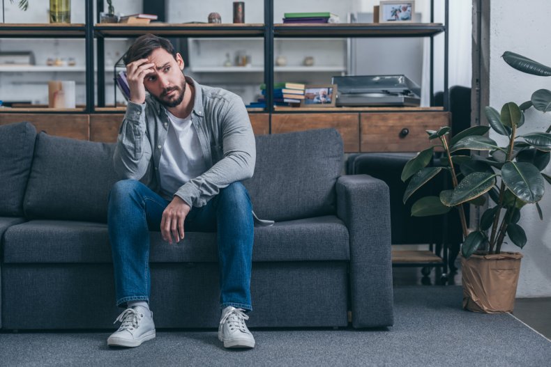 Man stressed out about brother-in-law