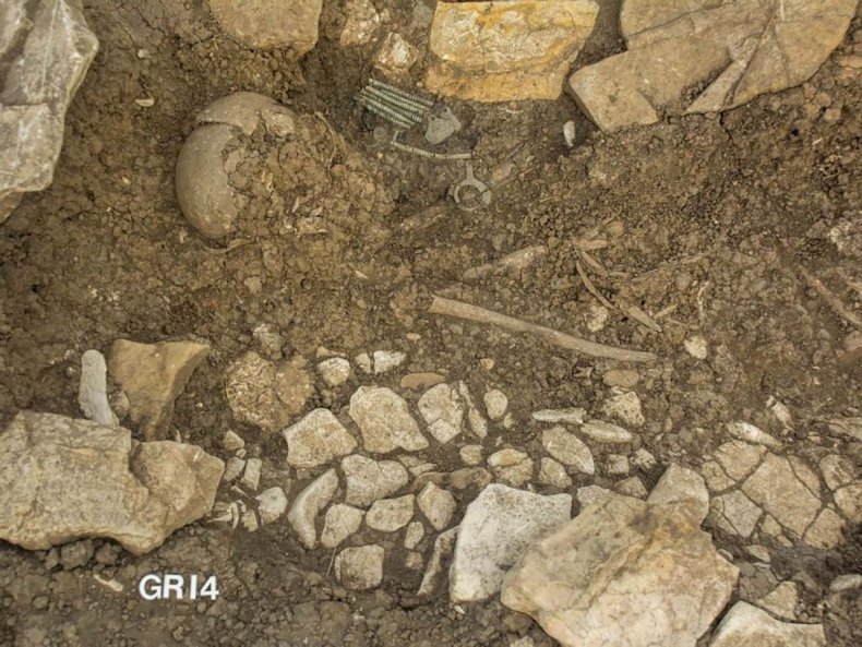 Tomb 14 at Kopilo excavation site