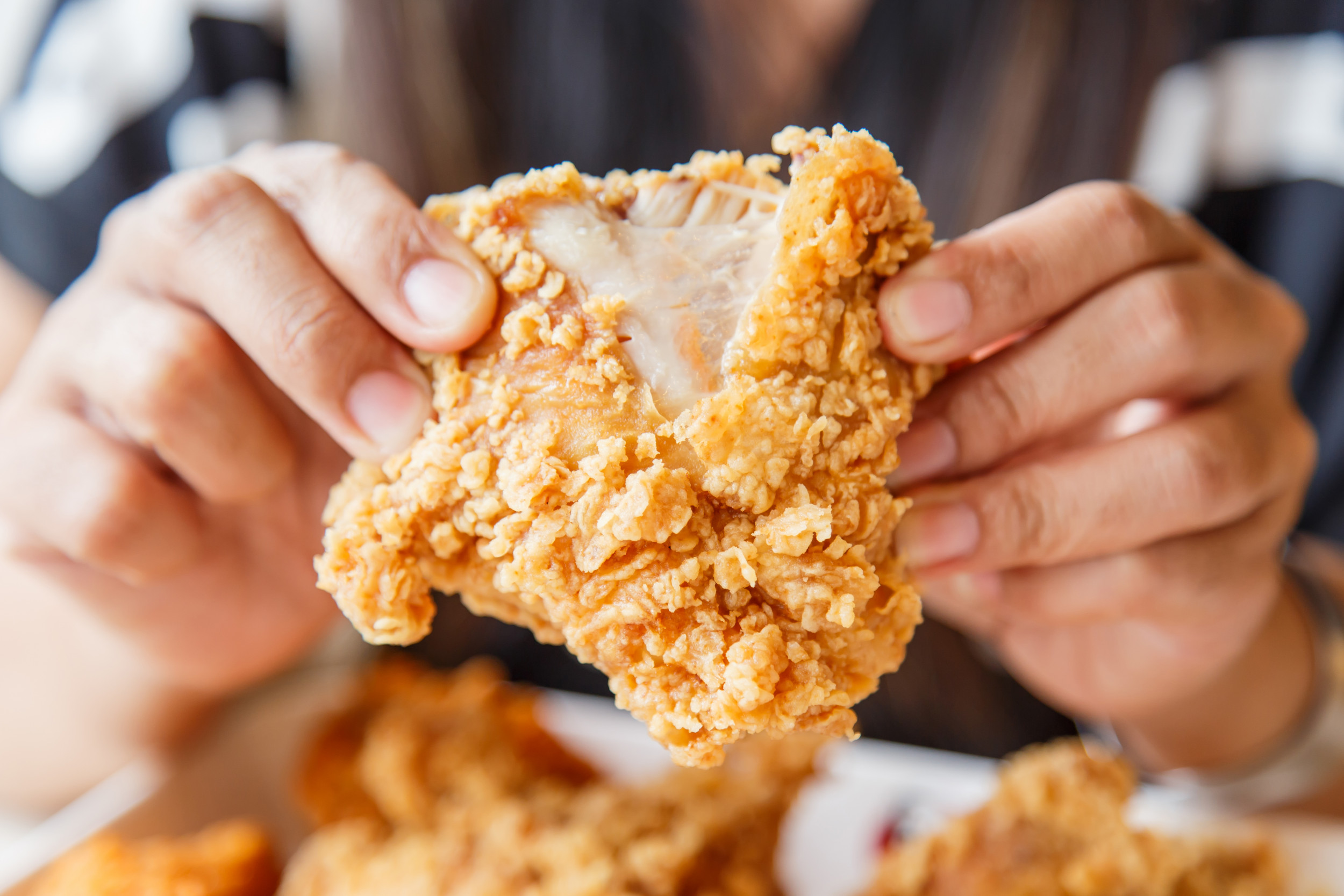 Woman Stunned to Find She Was Served Fried Paper Instead of Chicken
