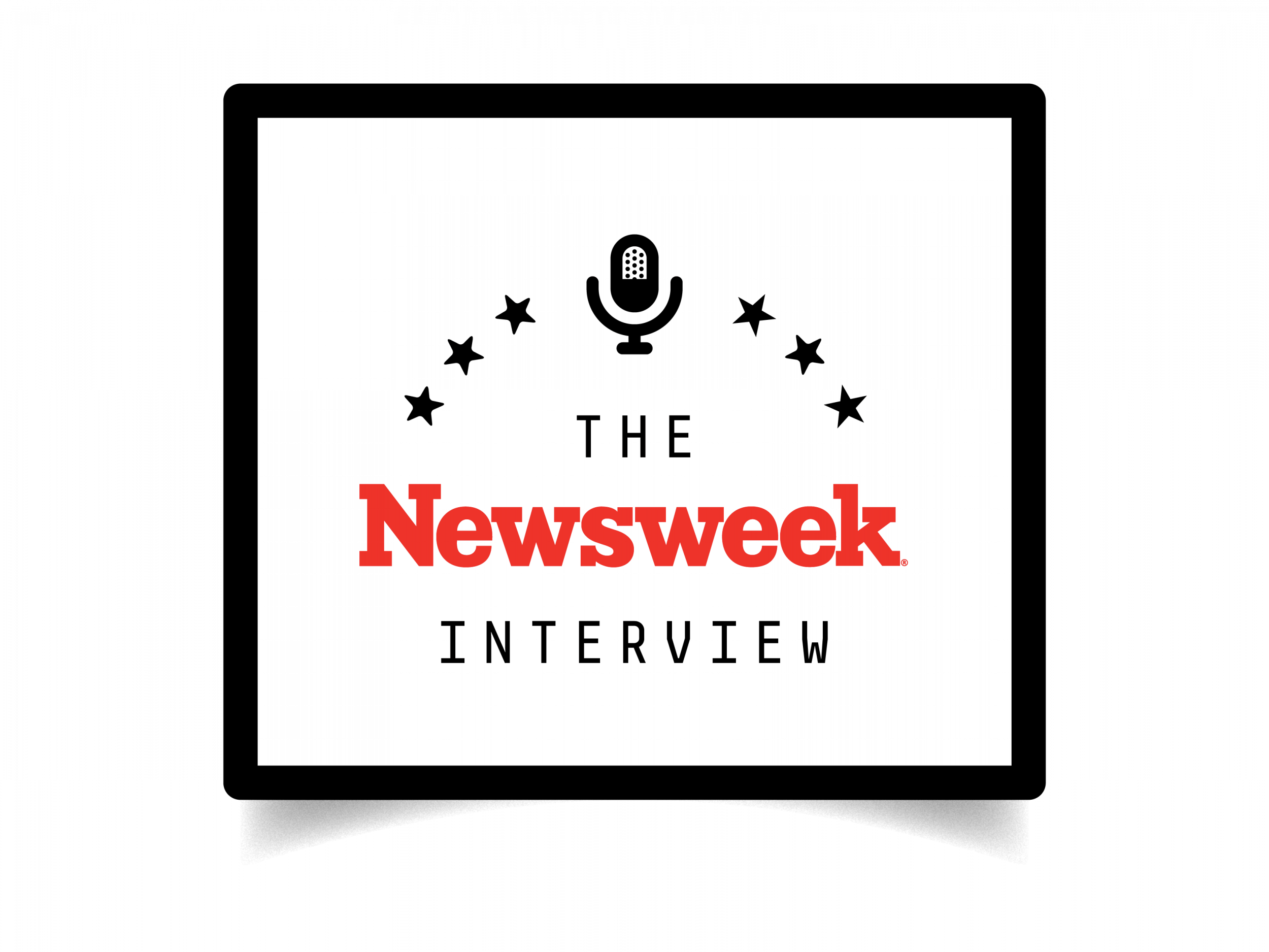 Newsweek interview badge