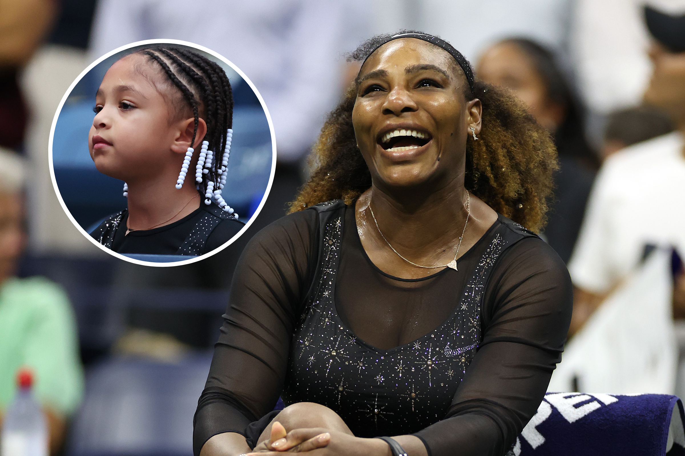 Serena Williams' daughter wears replica of her Australian Open look