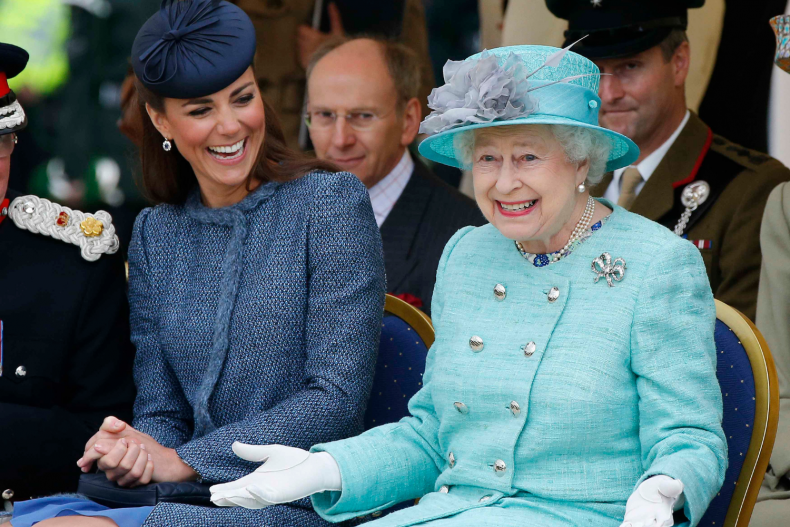 'Amusante' comebacks van koningin Elizabeth II