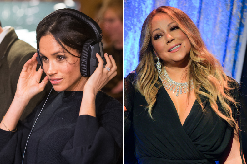 Meghan Markle and Mariah Carey