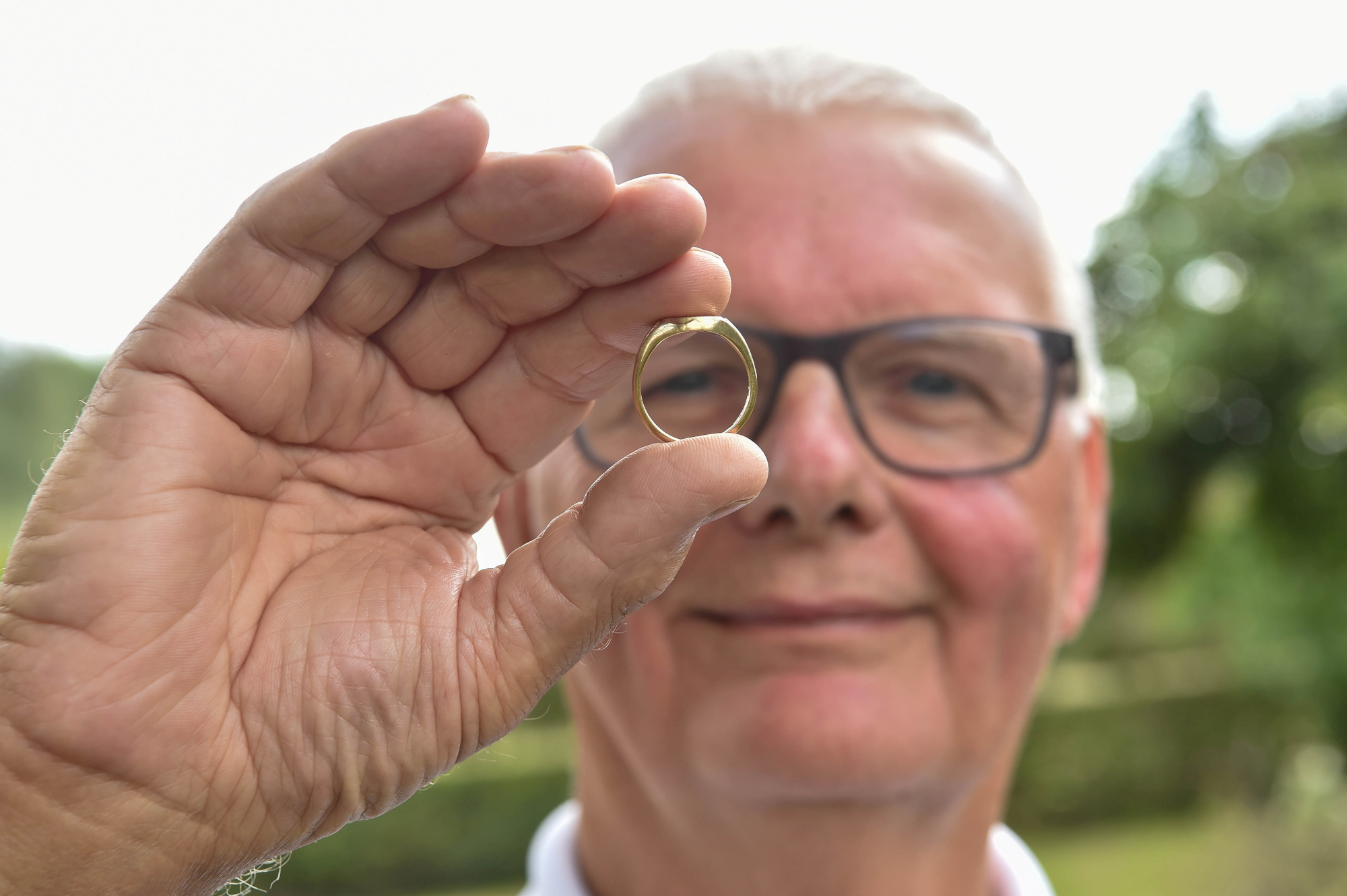 Man Reunited With Ring He Lost 50 Years Ago While Picking Strawberries