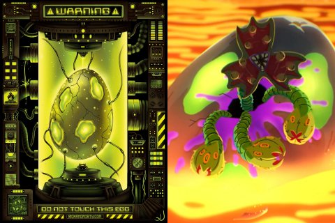 Wormageddon teasers Rick and Morty