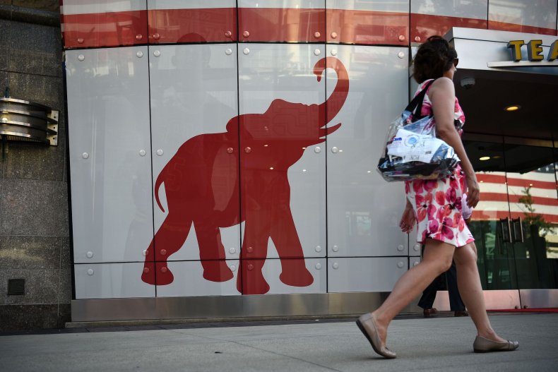 Republican elephant logo