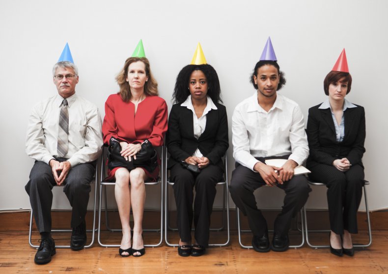 Awkward office party