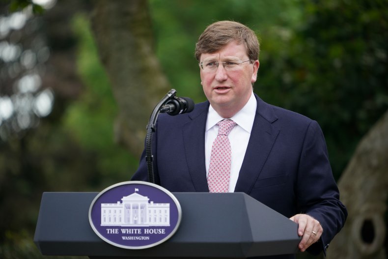 Tate Reeves Speaks at the White House
