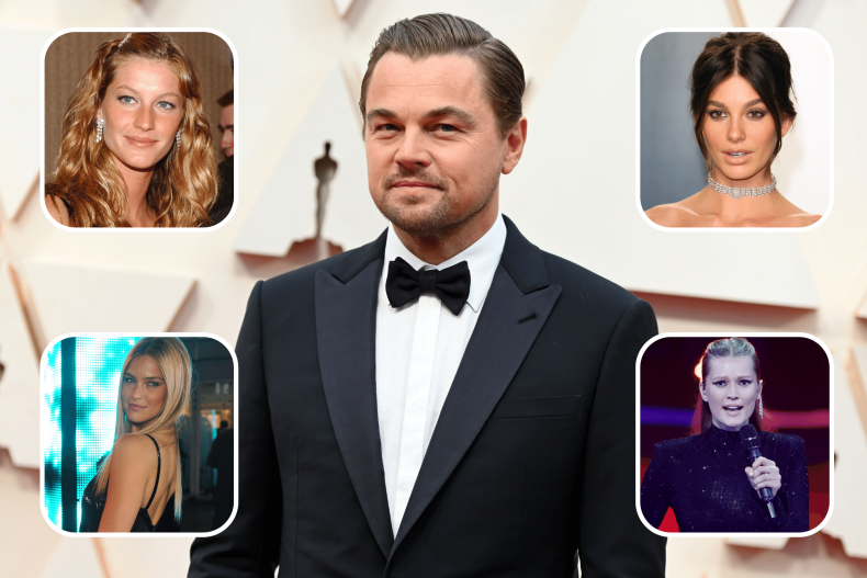 Leonardo DiCaprio and girlfriends comp