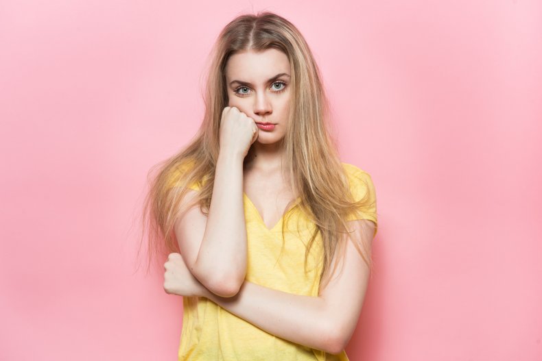 Disappointed woman