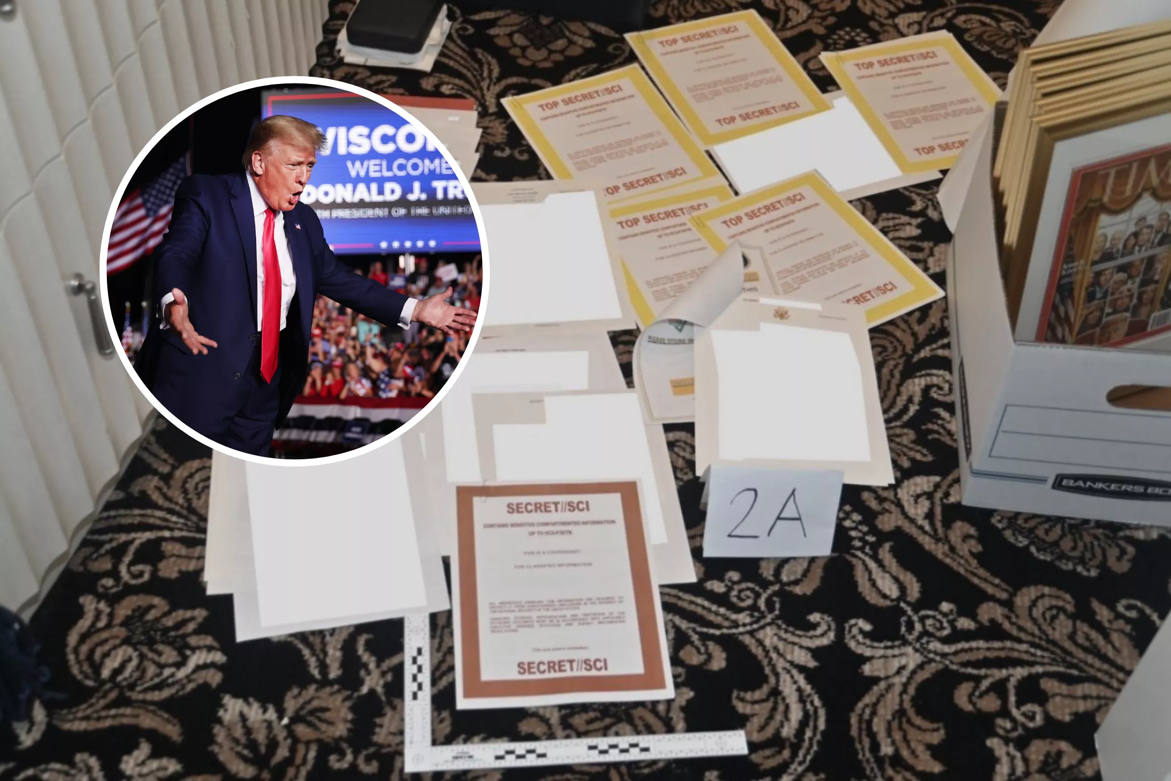 Donald Trump's 'Top Secret' Files Photos—What We Do Know, What We Don't - Vimarsana News