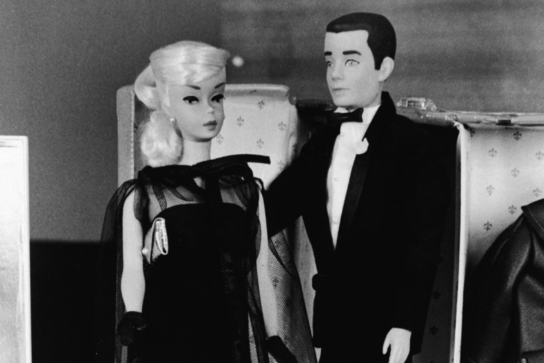 Barbie and Ken dolls, 1964