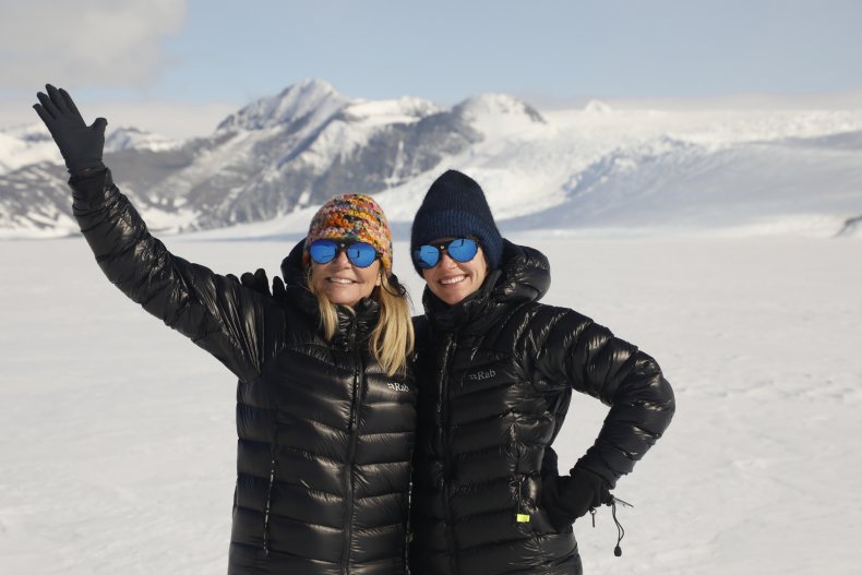 Renée Brinkerhoff in Antarctica