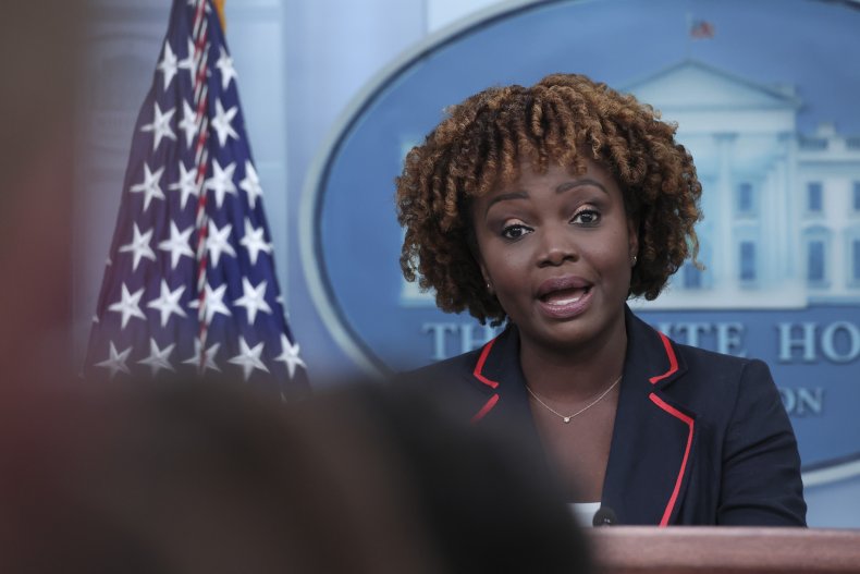 Karine Jean-Pierre at the White House