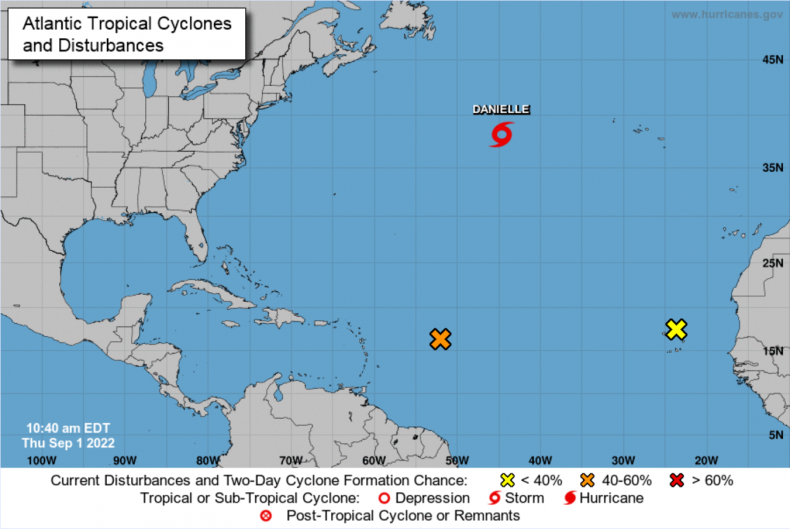 Hurricane Map