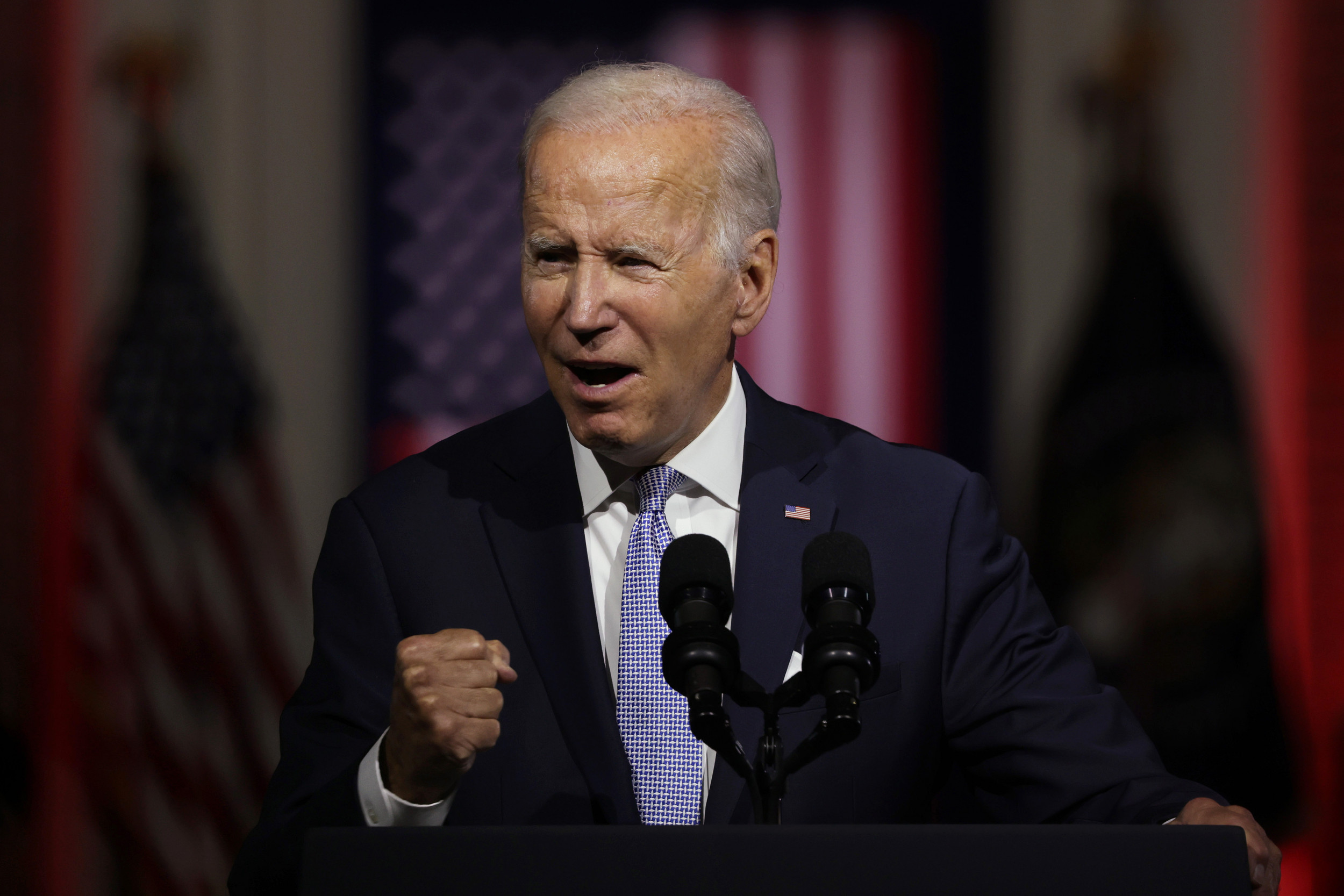 Joe Biden Speech Highlights as President Goes Guns Blazing After Trump