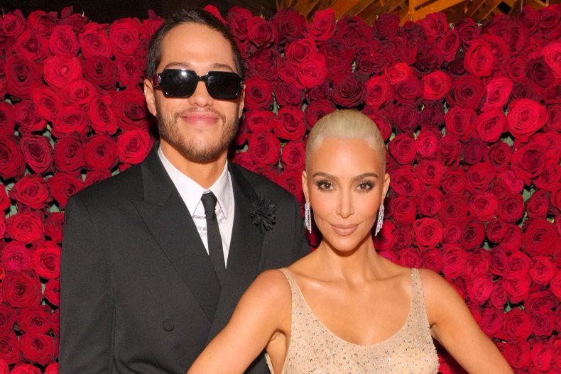 Kim Kardashian and Pete Davidson