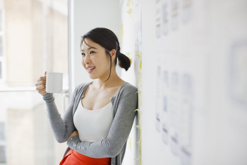 Daily News | Online News worker taking coffee break