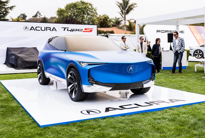 Acura Precision EV Concept at The Quail