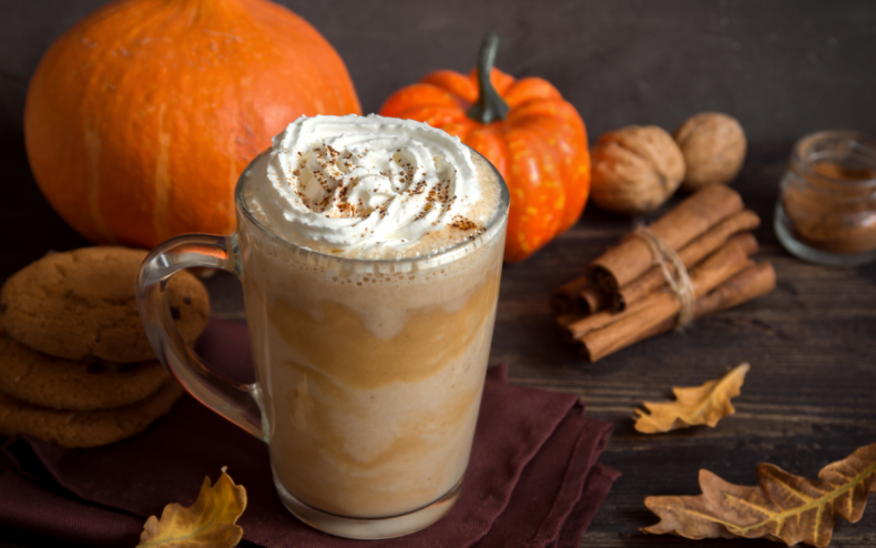 A pumpkin spice latte.