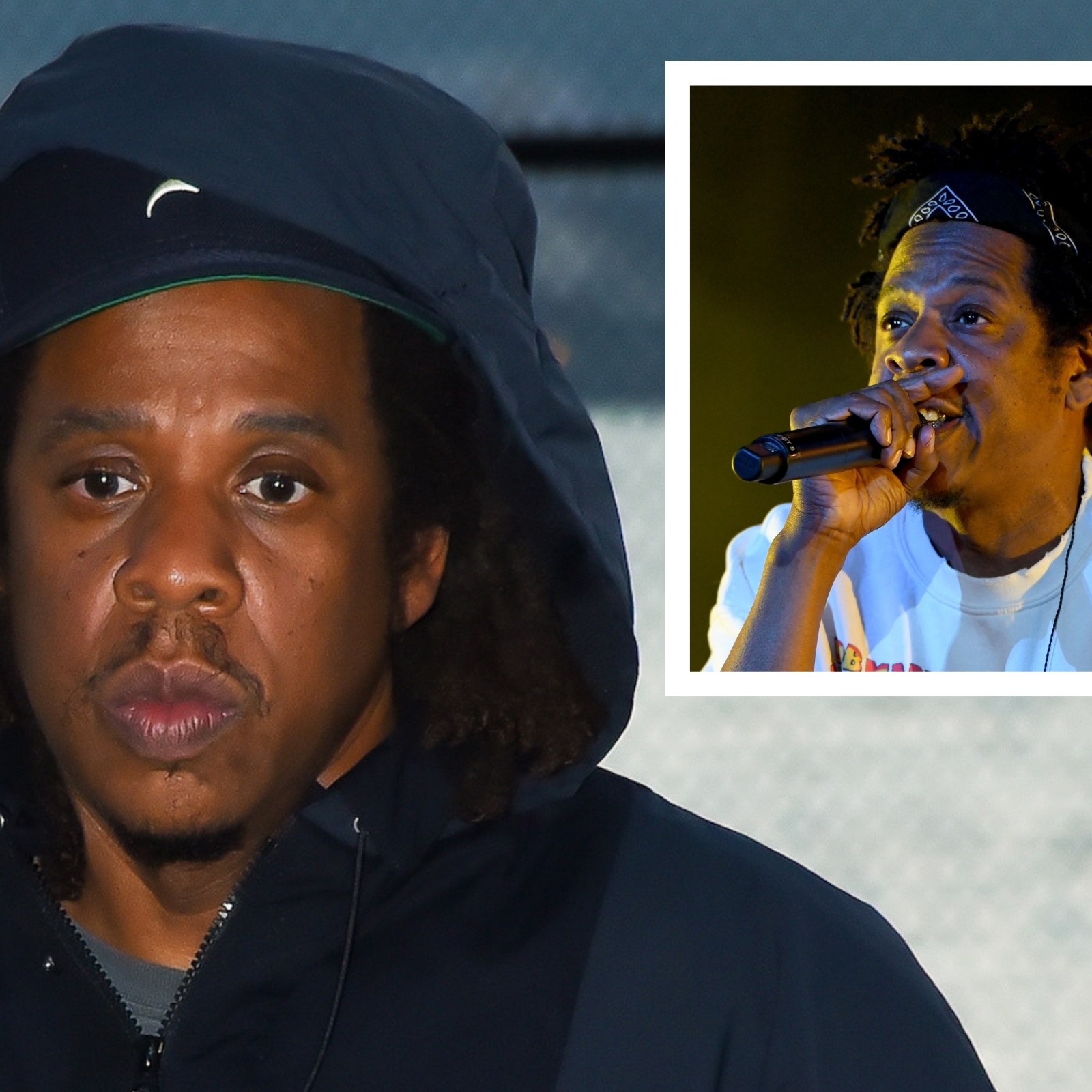 Black Rapper Jay-Z (who Idolizes Che Guevara with T-shirt