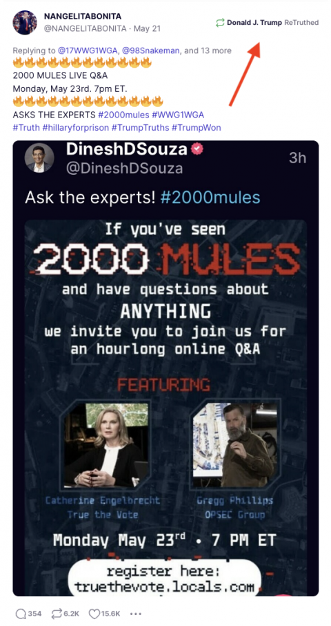 Donald Trump Post Truth Social 3