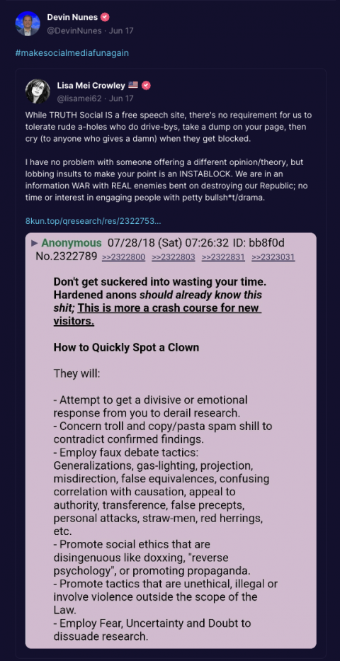 Devin Nunes Truth Social 2
