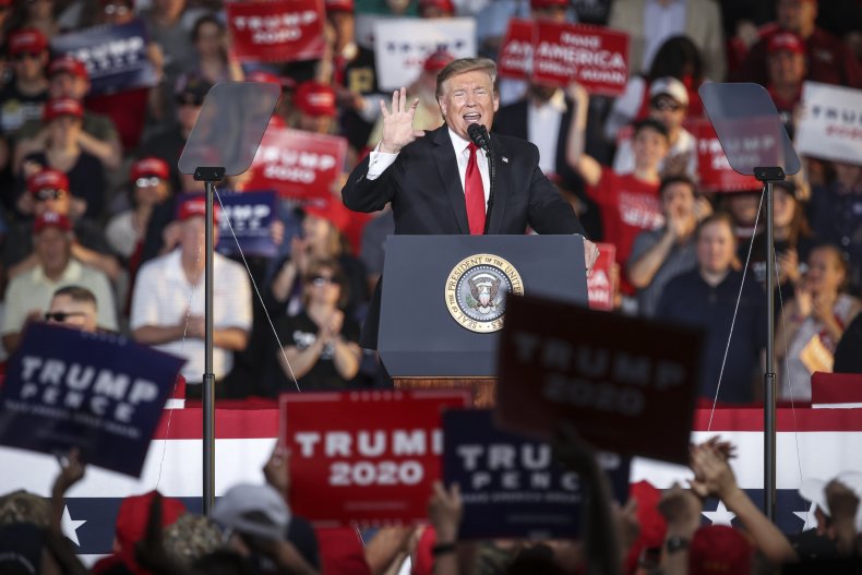 donald trump rally PA supporter
