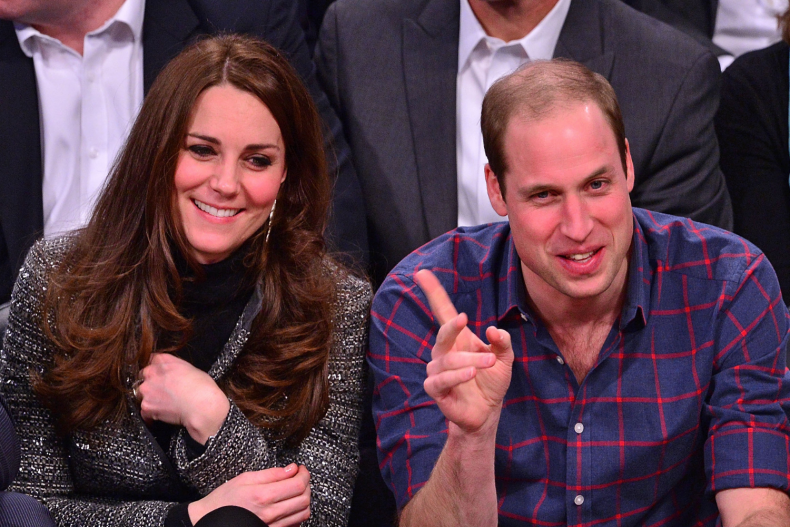 Prince William and Kate Middleton Basketball Game
