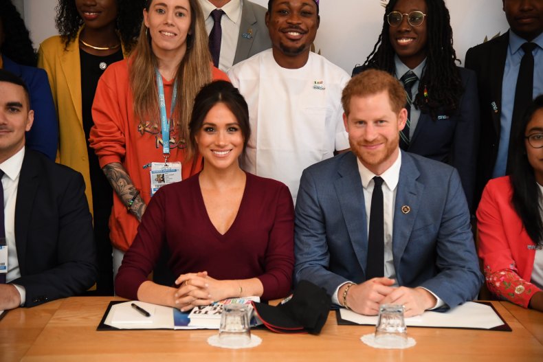 Meghan and Harry A young world event