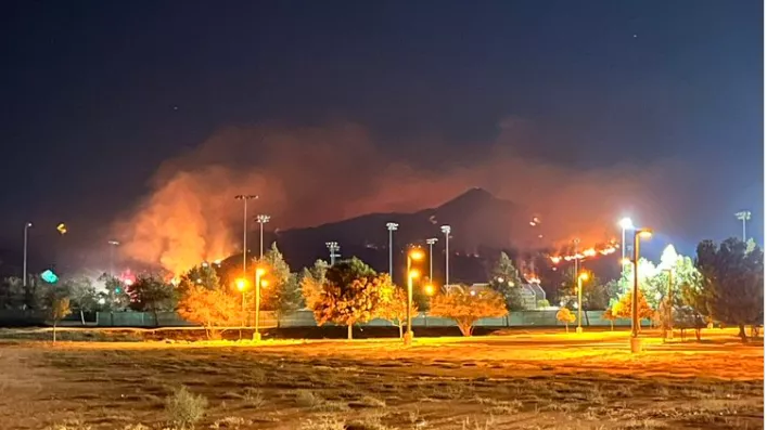 California Fire Map, Update as Fairview Blaze Near Hemet Quadruples in Size - Vimarsana News