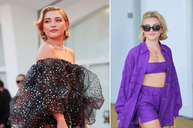 Florence Pugh at "Don't Worry Darling" events
