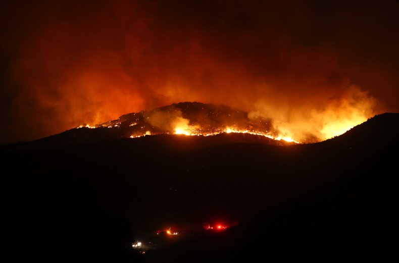 Wildfire Evacuations Are In Place in California