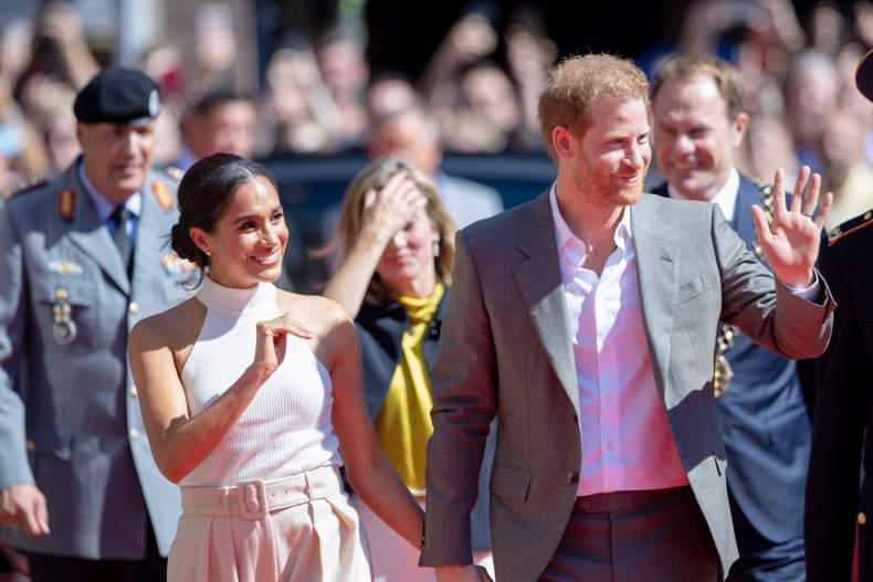 Meghan Markle and Prince Harry Dusseldorf