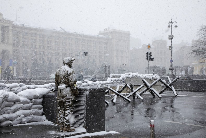 Quân đội Ukraine trong tuyết