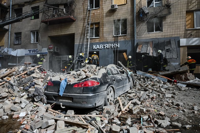 Kharkiv Russia Ukraine War Counterattack