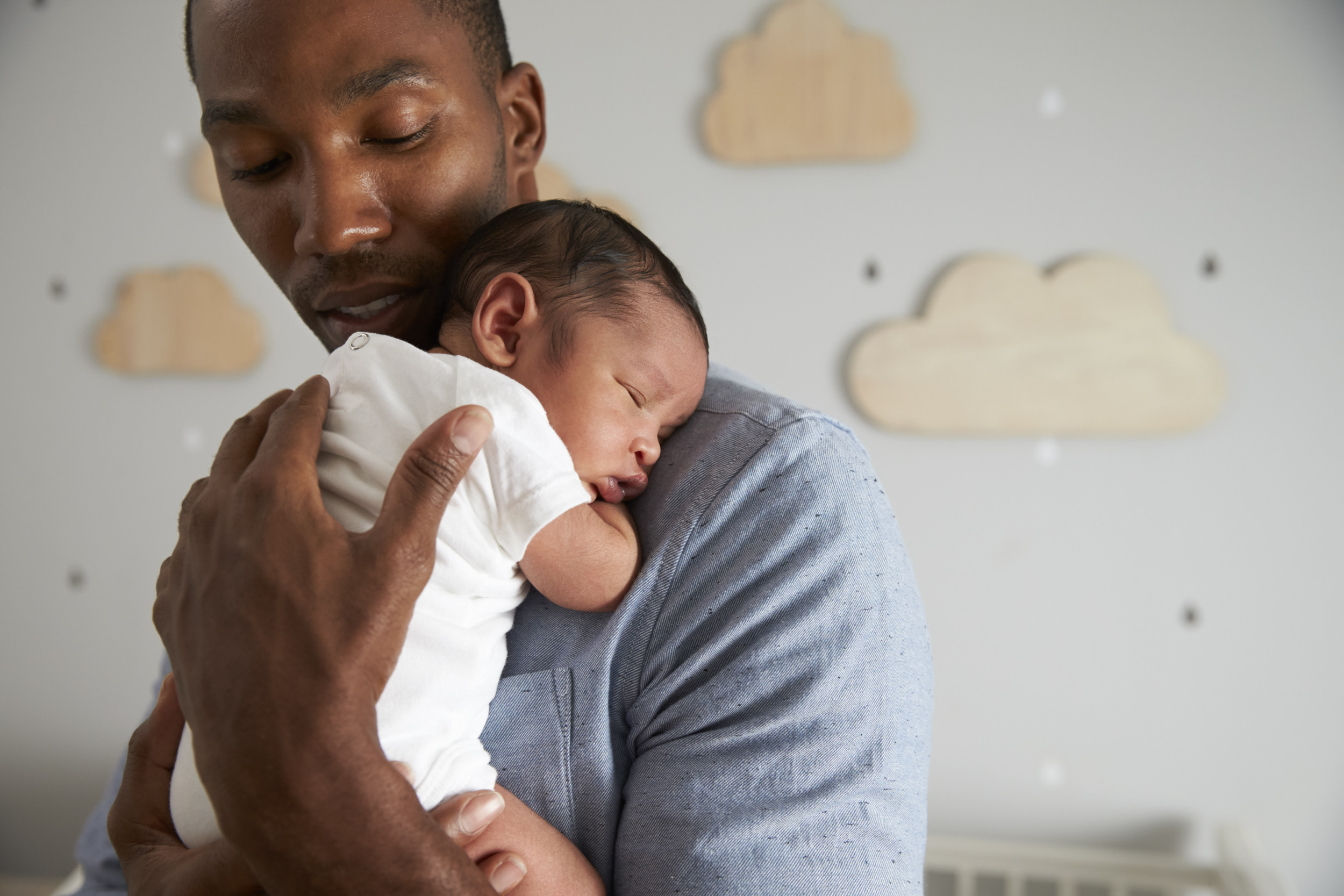 Irresponsible New Dad Slammed For Falling Asleep With Daughter In Arms
