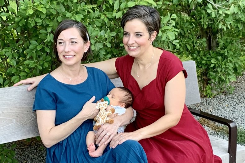 Carlie Brown and Molly Pela Baby