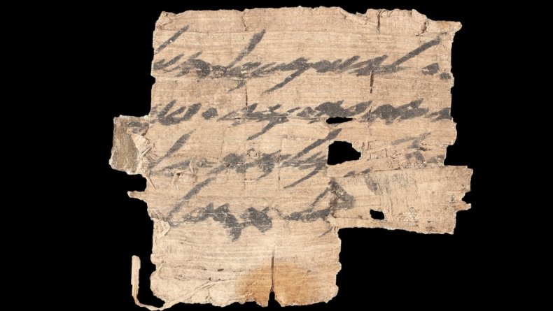 Ishmael Papyrus fragment from Montana