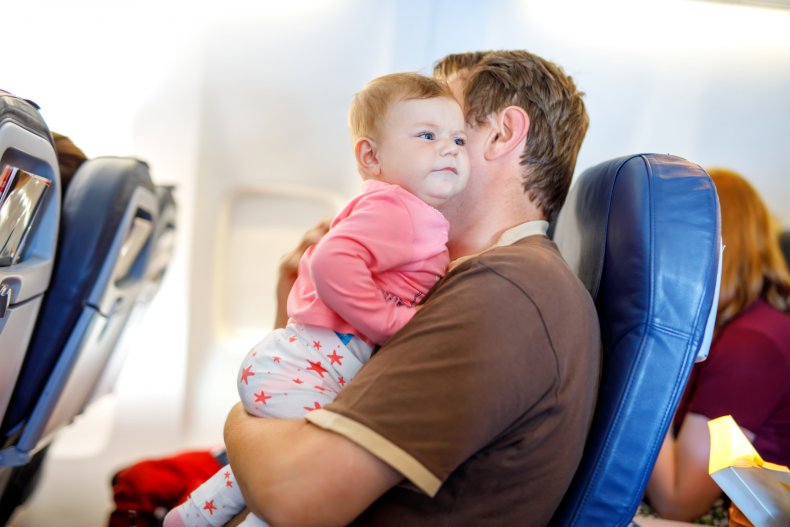 Baby on board flight