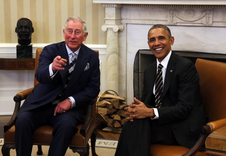 King Charles Meets President Obama