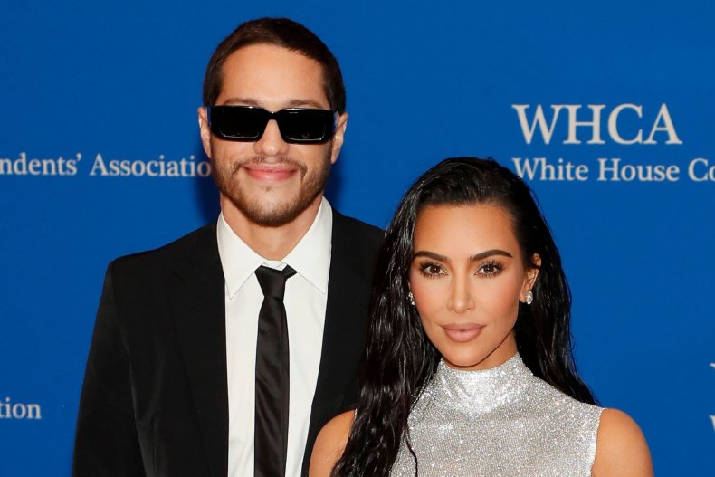 Kim Kardashian and Pete Davidson