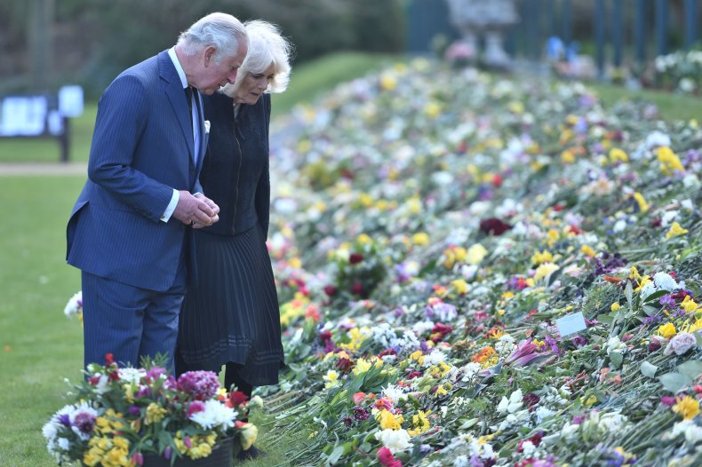 King Charles Floral Tributes