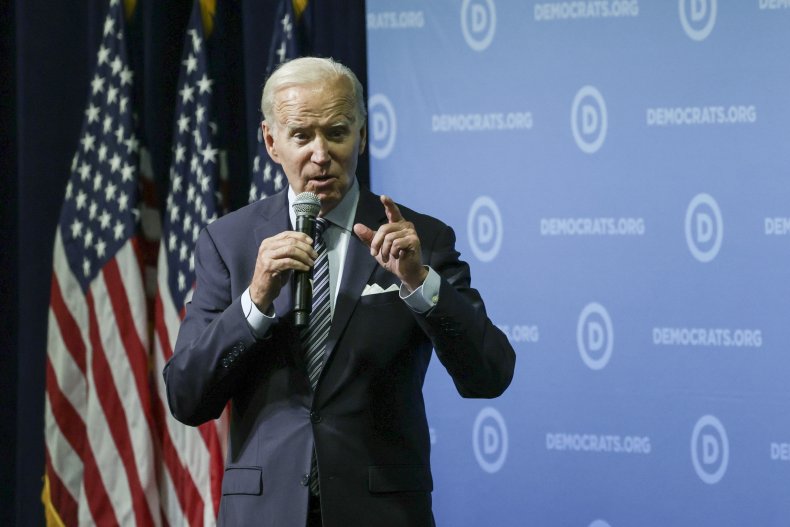 Biden Speaks at the DNC Summer Meeting