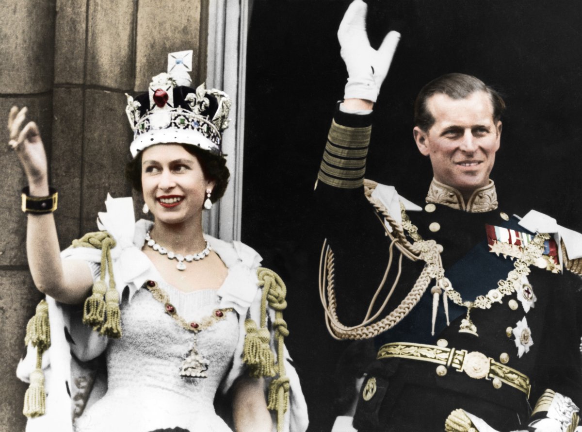 Prince Philip, Queen Elizabeth Coronation