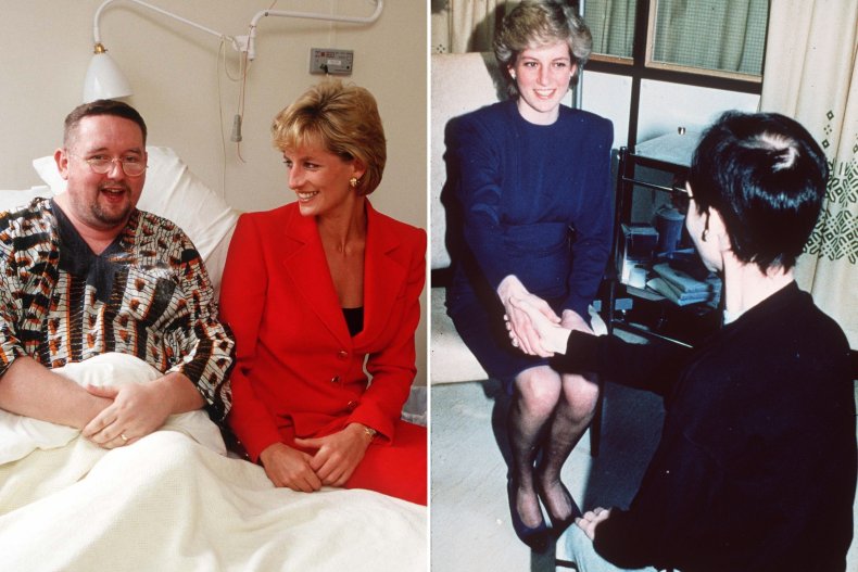 Princess Diana's HIV/AIDS charity work