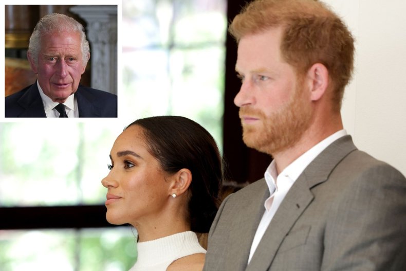Harry, Meghan and King Charles' First Speech
