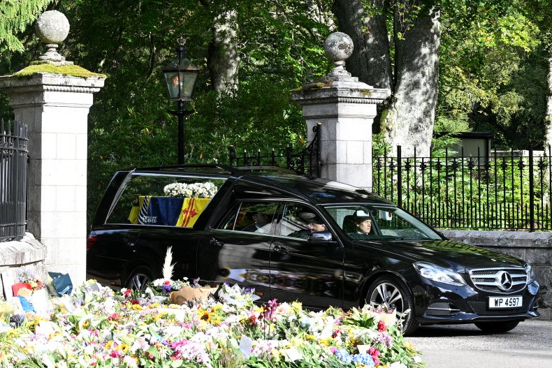 Queen Elizabeth II Leaves Balmoral