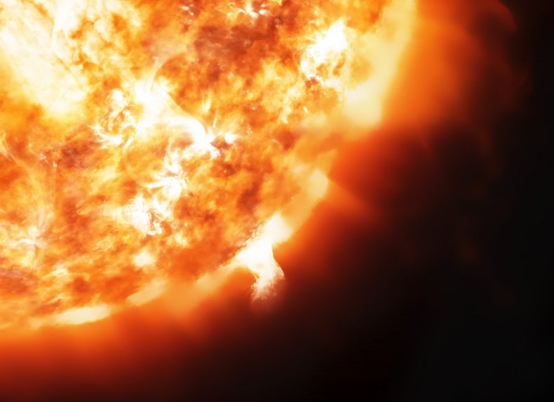 The sun